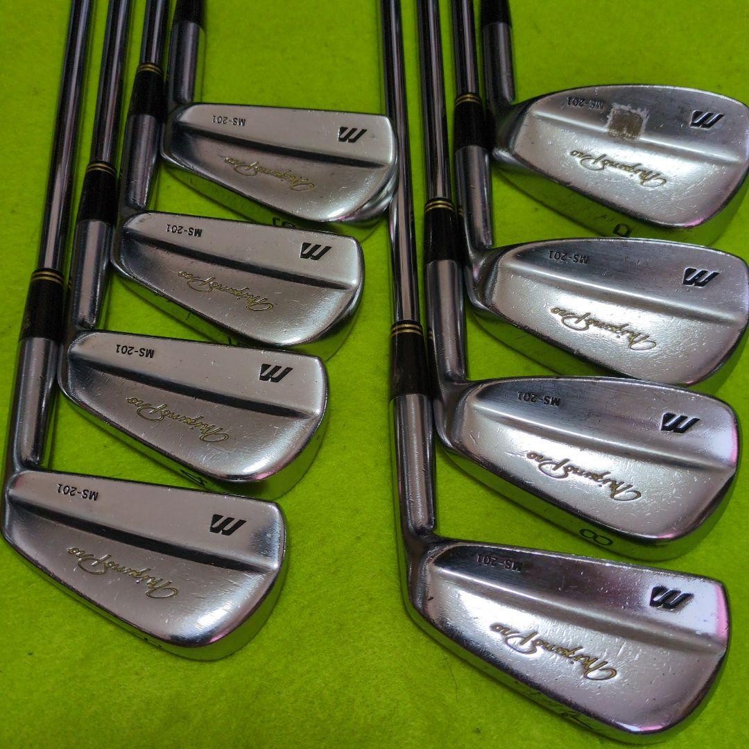 ミズノプロ　 MS-201（3〜 P）8本セット Mizuno Pro Ms-201 3P 8-Piece Set | eBay
