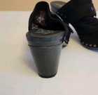 Dansko Shoes Womens 37 EU Black Suede Nadine Clog Mules Slip On Studded — photo 10