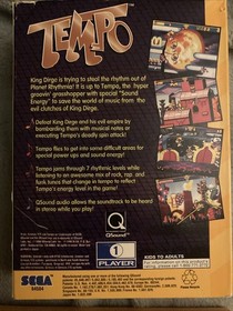 Tempo - Sega Genesis - 32X - Complete - CIB - tested Retro Awesome 😎 Game 🔥