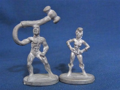Grenadier DC Heroes 6504 The Outsiders b, c Metamorpho & Halo Marvel Superheroes