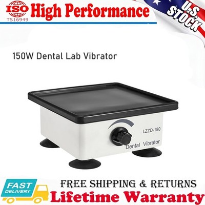 Dental Lab Vibrator 6.9x6.9'' Round Oscillator Gypsum Mixing Machine Plaster US