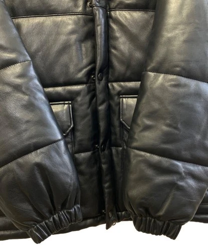 DANKE SCHON Leather Jacket Men's Size L Black image 8