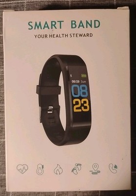 Smart Band Your Health Steward Mcube MX1003 Heart Calories Steps Black
