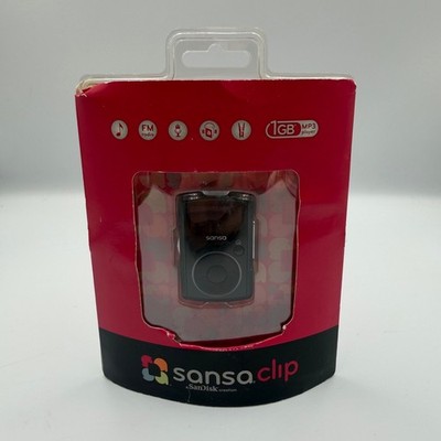 SanDisk Sansa Clip 1GB MP3 Player Sealed New In Box Vintage Digital Music Player