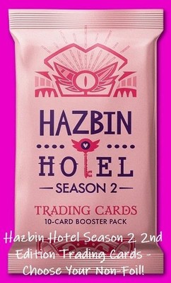 Hazbin Hotel Season 2 2nd Edition Trading Cards - Choose Your Non-Foil!