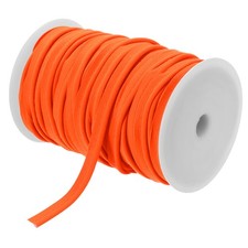 Piping Cord Trim 50 Yards 1/2 Inch Piping Tape for Sewing DIY Orange