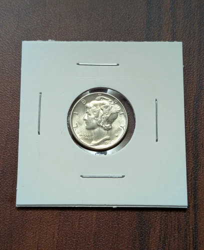 Uncirculated 1942 Mercury Dime (90% Silver) - FREE SHIPPING