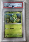 Bulbasaur 151 Poster Collection 46 2023 PSA 8 SVP EN-SV Black Star Promo