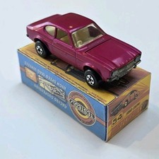 Matchbox Superfast FORD Capri No 54 Metallic Pink 1970 VNM In Reproduction Box 