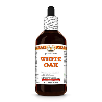 White Oak (Quercus Alba) Dried Bark Liquid Herbal Extract