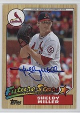 2014 Archives 1987 Topps Future Stars /25 Shelby Miller #87FA-SM Auto 05k6