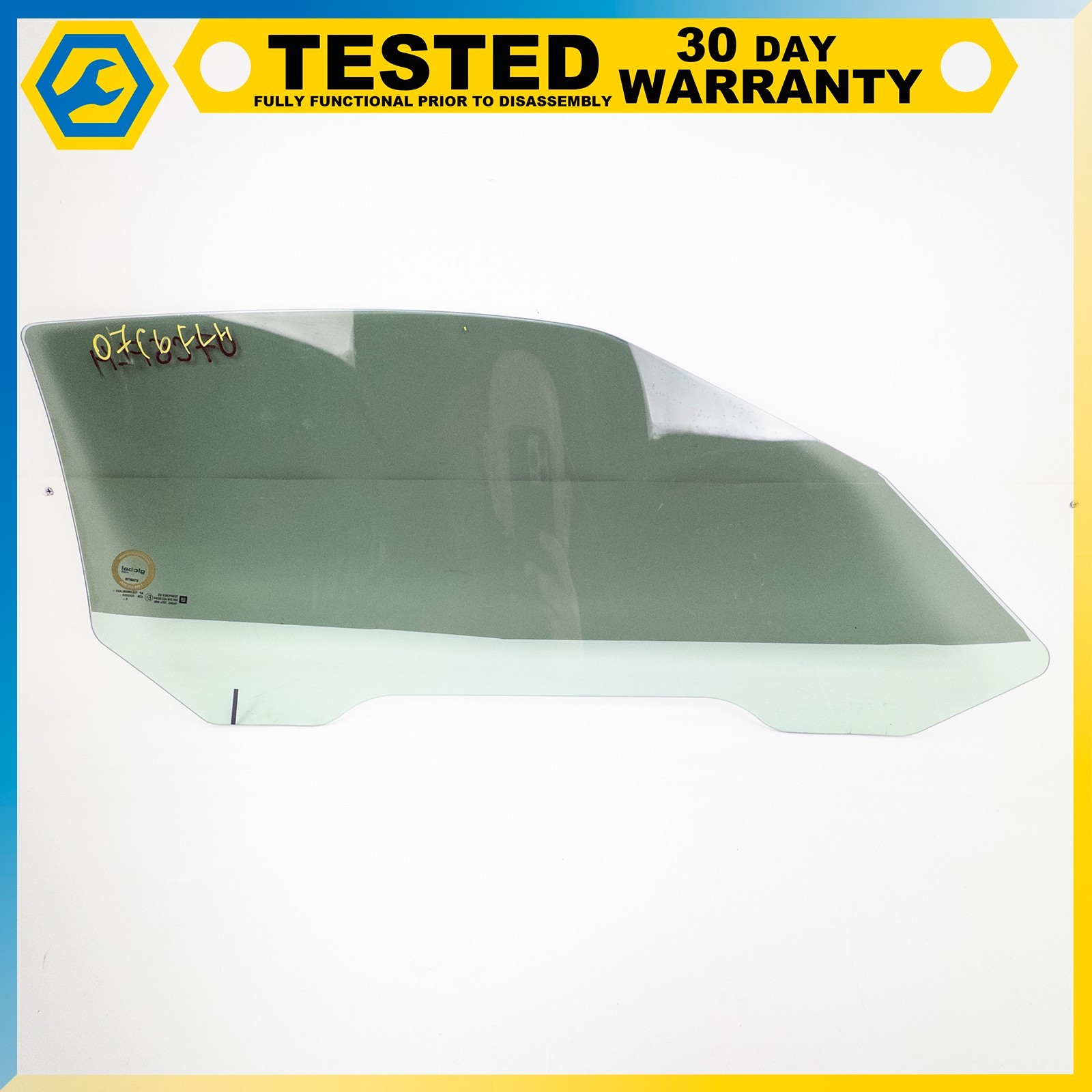 05-13 CHEVROLET CORVETTE C6 FRONT LEFT DRIVER SIDE DOOR WINDOW GLASS OEM