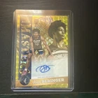 Joan Beringer 2025-26 Topps Finest Masters Yellow Geometric Auto RC /35 #MA-JB