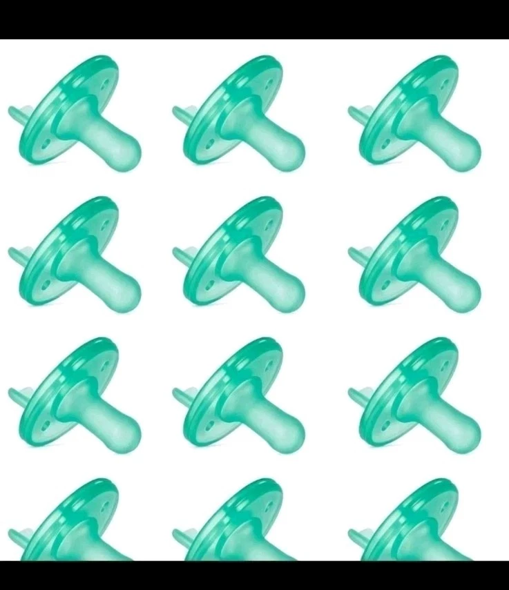 Lot Of 10 Phillips Avent Soothie Pacifier Newborn Green BPA Free
Opens in a new window or tab