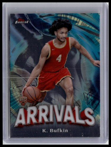 2023-24 Finest #A-17 Kobe Bufkin Arrivals - Picture 1 of 2