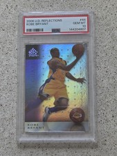 KOBE BRYANT Lakers 2006-07 Upper Deck Reflections #44 Rare MAMBA Low Pop PSA 10