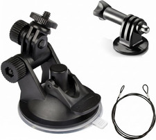 Suction Cup Mount for Gopro Car Mount Windshield Dash Cam Action Cam Camcorder