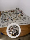 Vintage Huge Costume Jewelry Lot Rhinestone Earring Sets Signed &Unsigned