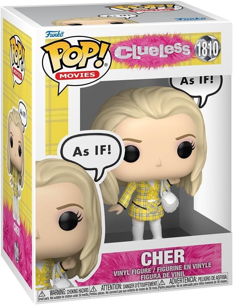 Funko Pop! Movies: Sayings: Clueless - Cher (As If) - Vinyl Figure #1810 #83873