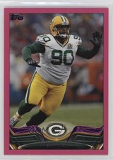 2013 Topps Pink BCA Border 360/399 BJ Raji #218 12bz