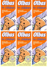 Olbas for Children 12ml – Inhalant Decongestant Oil for Blocked Nose Relief x6