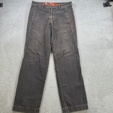 BOSS Hugo Boss Mens Gray Chinos Pants Straight Fit Casual Size 32x32