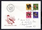 Switzerland - 1968 Pro Juventute Birds First Day Cover