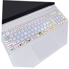 Silicone Keyboard Cover for 15.6 HP Laptop 15-fc 15-fd 15t-fd 15z Cute Cat