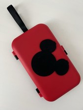 Disney Baby Mickey Mouse Red and Black Hardshell Portable Wipes Case Holder