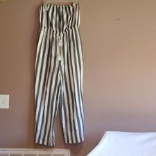 GOA BEACHWEAR BY JAPNA LG STRAPLESS GRAY & WH...