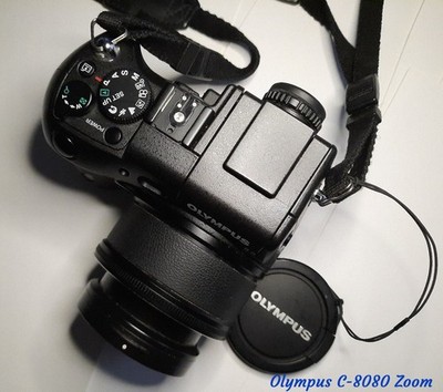 Olympus Camedia C8080-Wide Zoom, gebraucht in gutem Zustand