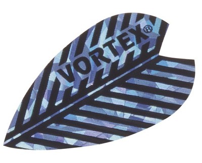 Flights Vortex, Form X (größere Form), blau 3er Set