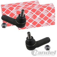 2X Febi Prokit Spurstangenkopf Links+Rechts Passend FüR Audi 100