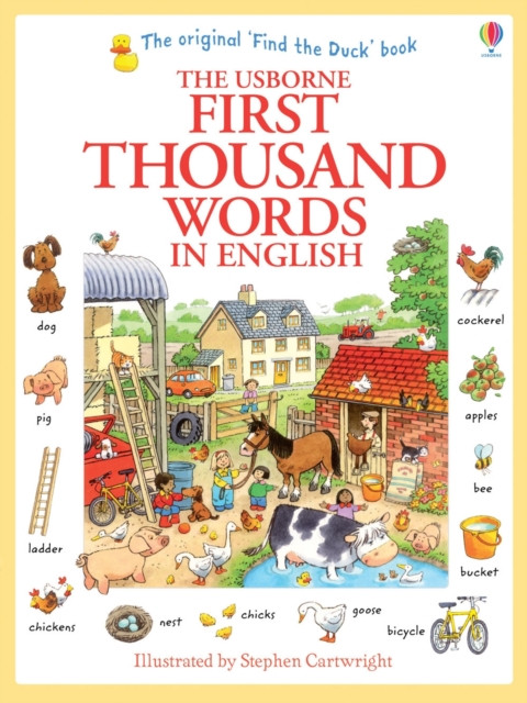 First Thousand Words in English by Heather Amery (Paperback Book)