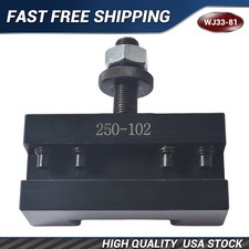 AXA 250-102 2 Quick Change Tool Post Boring Turning Holder For Lathe 6 - 12"