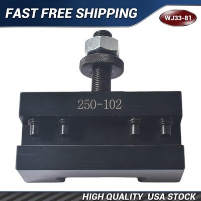 AXA 250-102 2# Quick Change Tool Post Boring Turning Holder For Lathe 6 - 12''