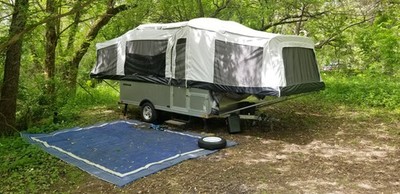 Quicksilver Livin' Lite Camper Door Zipper Extenders - Dual Zippers