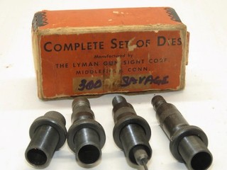 VINTAGE LYMAN IDEAL TRU LINE JR 310 DIES 300 SAVAGE