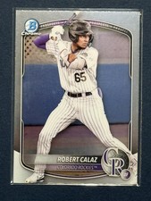 2025 Bowman #BCP-40 Robert Calaz Chrome Prospects
