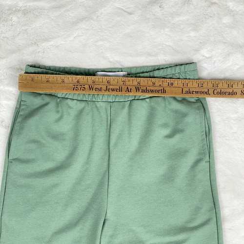 Nordstrom Rack Childrens Jersey Knit Sweat Shorts Sage Green 7 Pull On - Picture 6 of 6