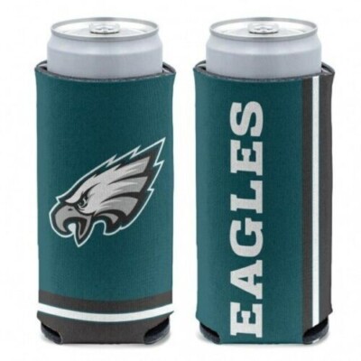 Philadelphia Eagles NFL Slim Can Cooler Two-Sided Design