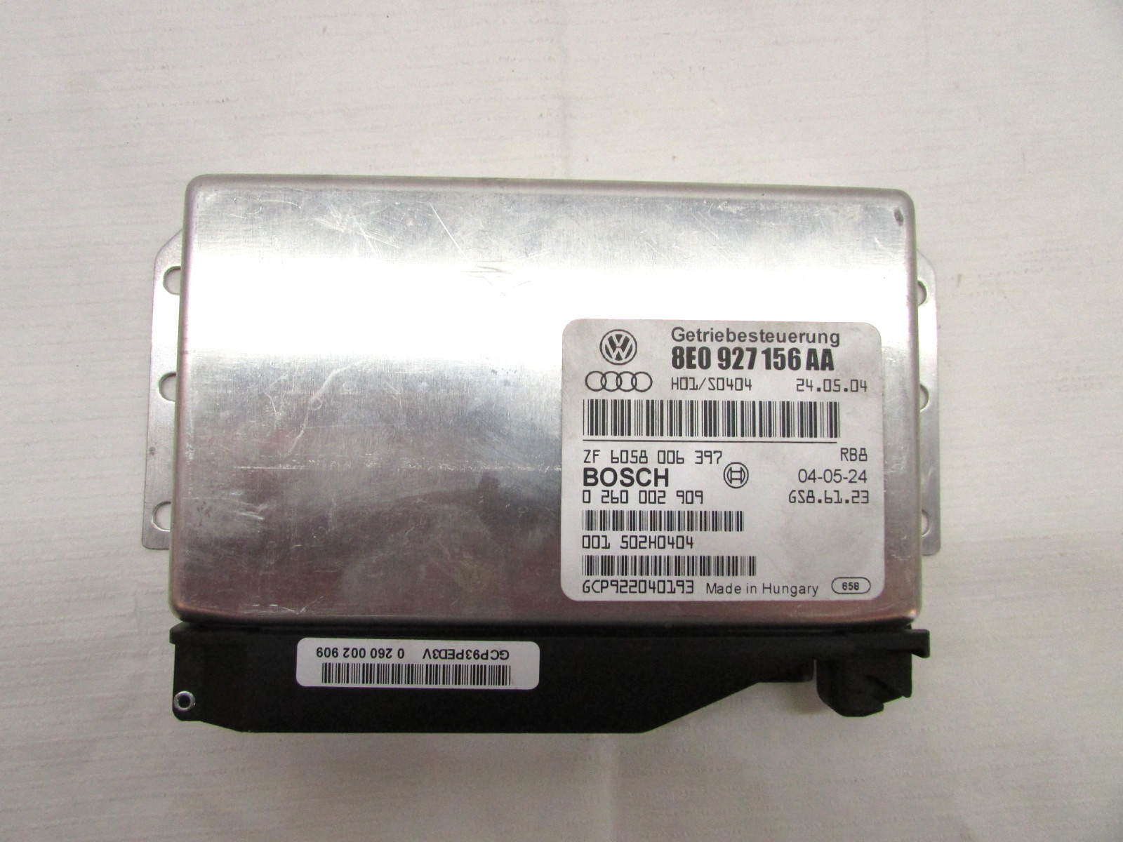04 AUDI A4 TRANSMISSION CONTROL MODULE TCM COMPUTER 8E0 927 156 AA OEM 02 03 05 eBay