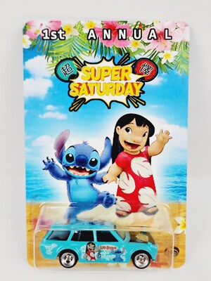 HOT WHEELS CS CUSTOMS 1ST SUPER SATURDAY DATSUN 510 WAGON LILO