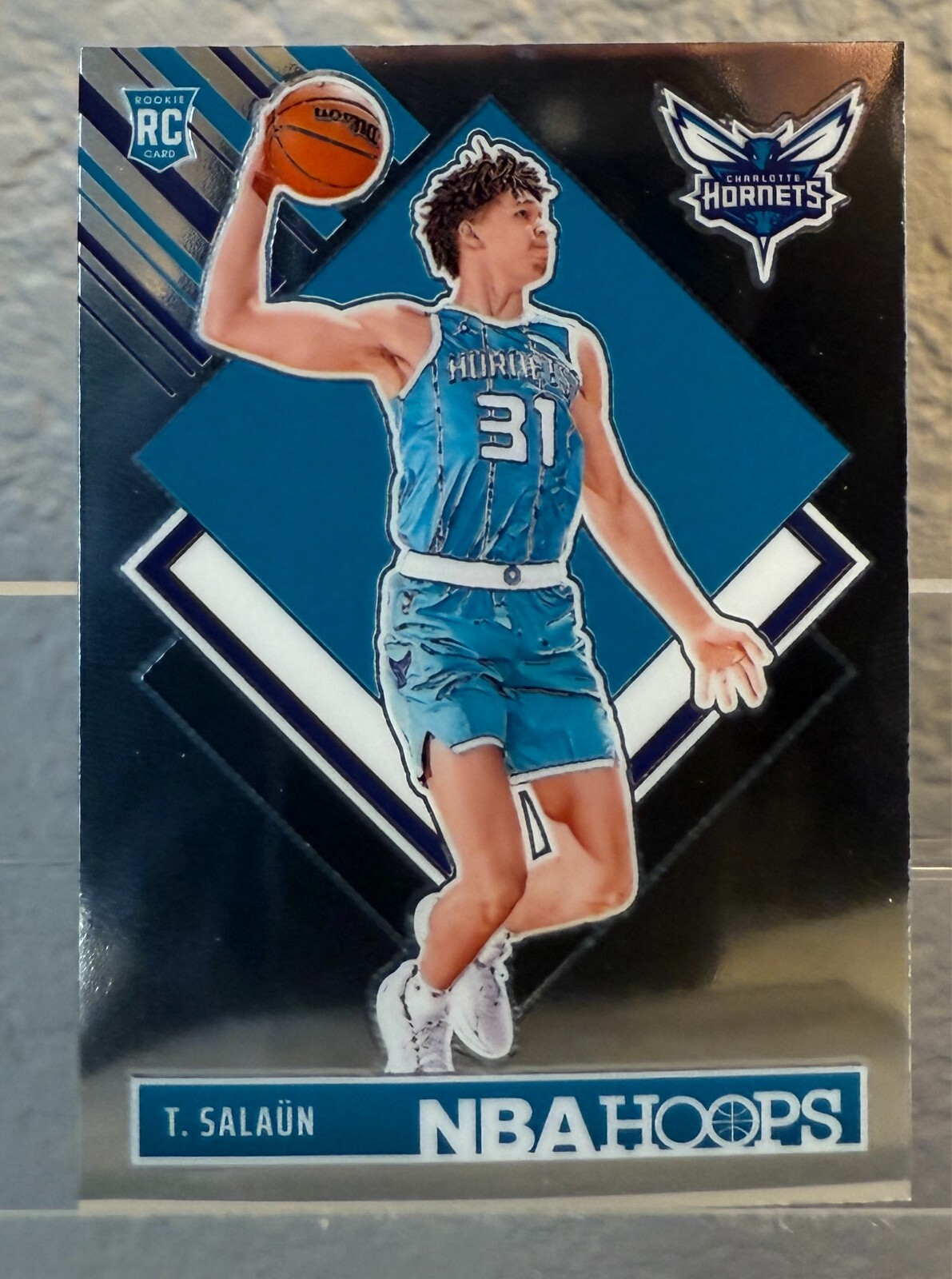 2024-25 Panini NBA Hoops - Premium #292 Tidjane Salaun (RC)