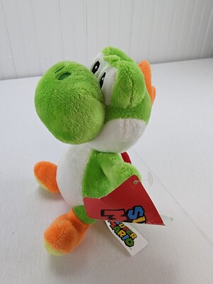 Super Mario Yoshi Plush Stuffed Animal 8'' Good Stuff Nintendo with Tags
