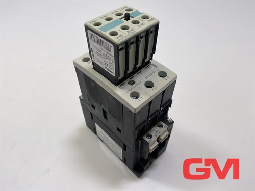 Siemens Circuit Breaker 3RT1036-1BB44 Power Contactor 24VDC+3RH1921-1HA22 - Picture 8 of 10