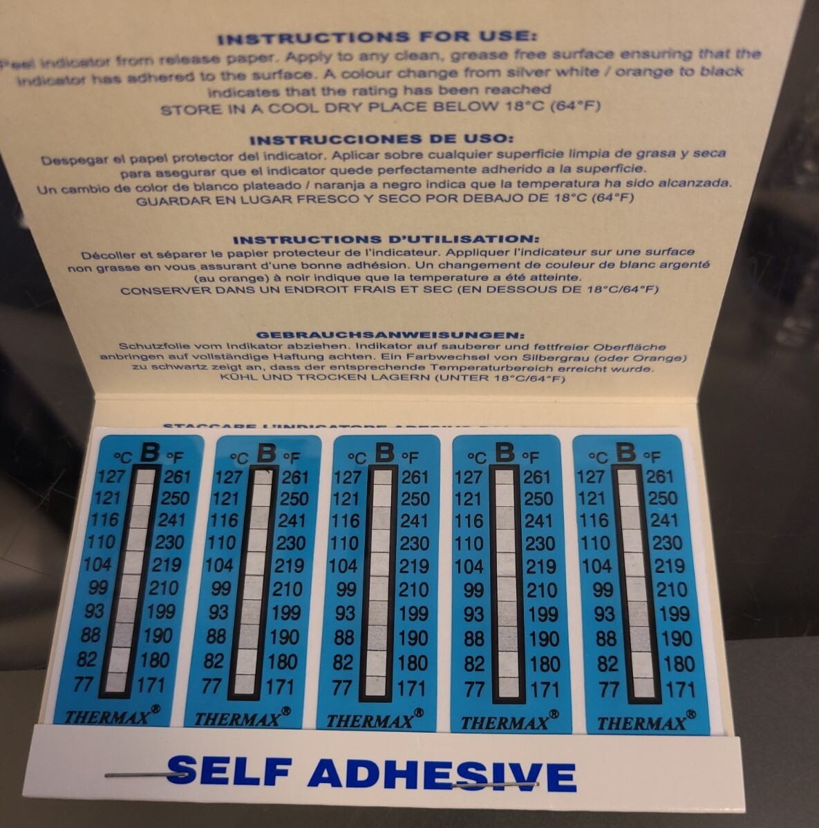 Acheter Bandes De Mesure De Température ? Electronic