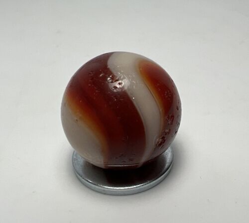 Vintage Christensen  or Akro Agate Oxblood Marble. .68” - Picture 1 of 8