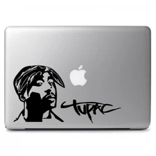 Tupac Shakur 2Pac for Macbook Laptop Car Window Wall Helmet Vinyl Decal Sticker