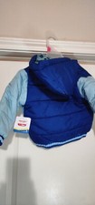 NWT Disney Junior Toddler Mickey Mouse Puffer Coat Jacket With Hood 18M Blue
